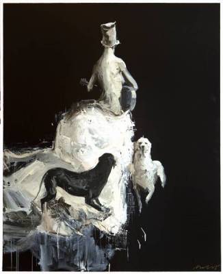 Luca Bellandi - Serigrafie - Wonder ghost song - Serigrafia polimaterica a tiratura limitata a 200 + L esemplari - cm 98x120 - Galleria Casa d'Arte - Bra (CN)